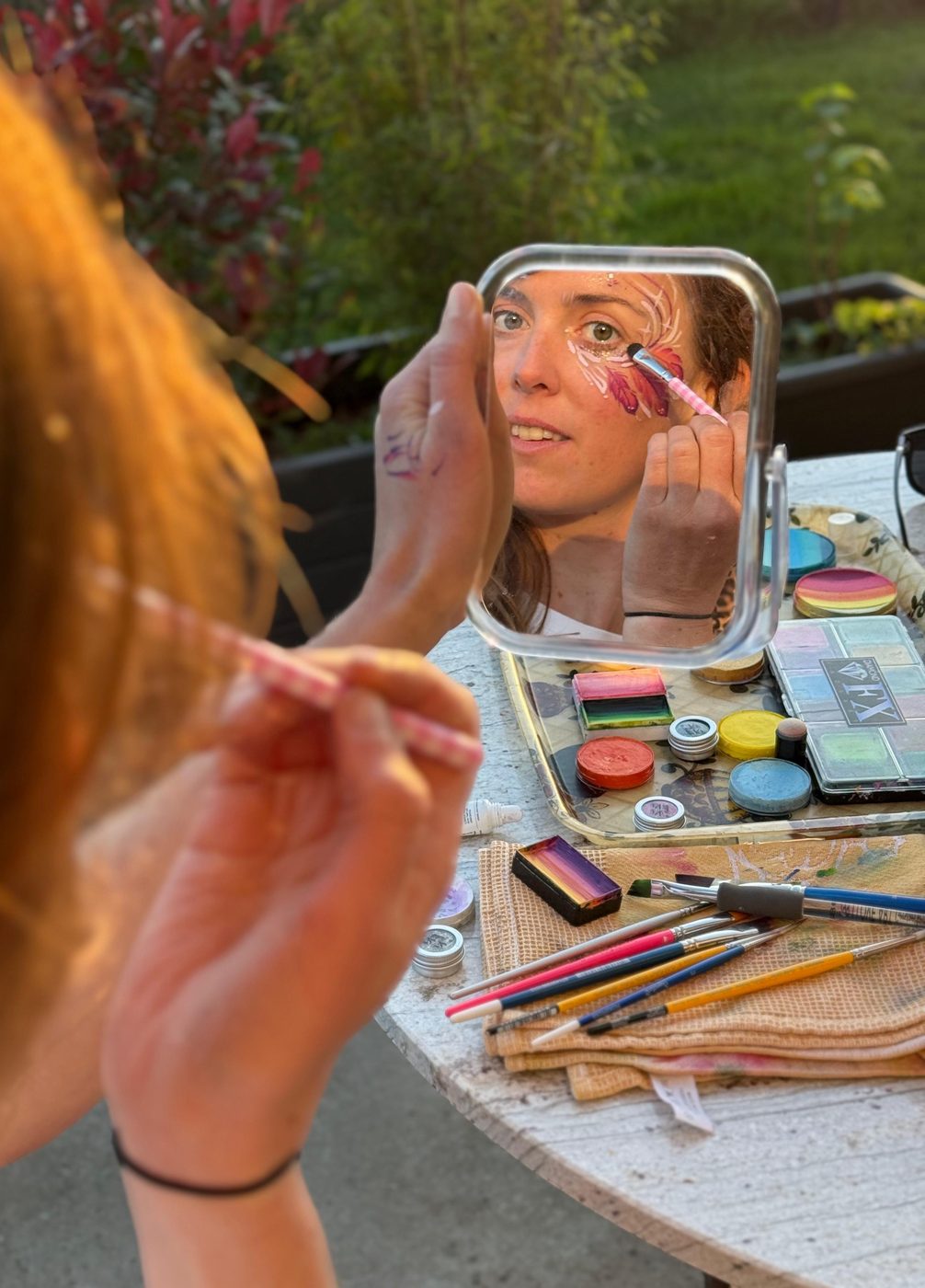 L'artiste au travail