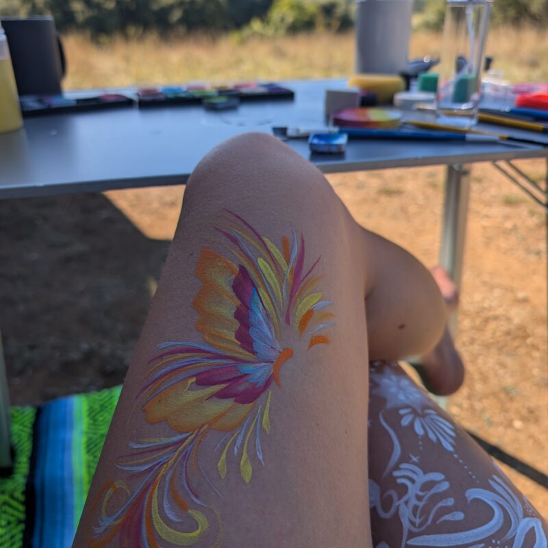 Body 07-papillon jambe